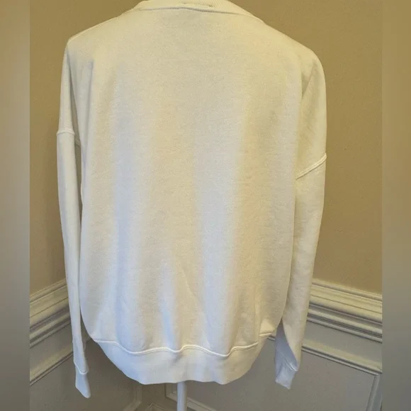 White Polo Sweatshirt - Picture 4 of 5